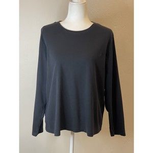 LL Bean Long Sleeve Top Women size XL  AR1376